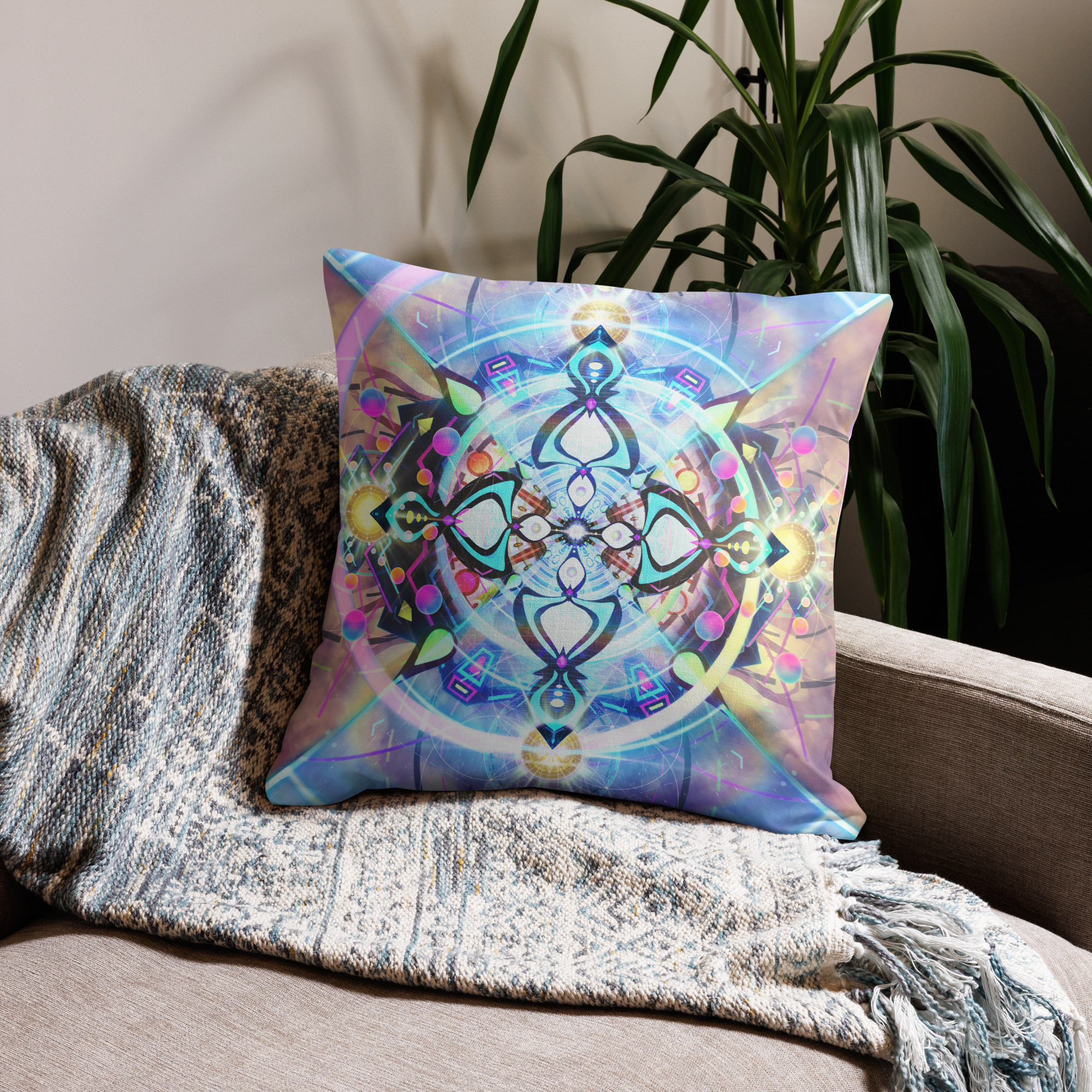 "Prismo Shangrila" | Coussin – Image 2